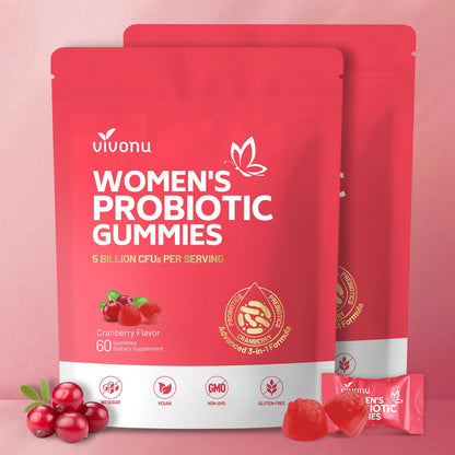 VivoNu Vaginal Probiotic for Women - Probiotic Gummies