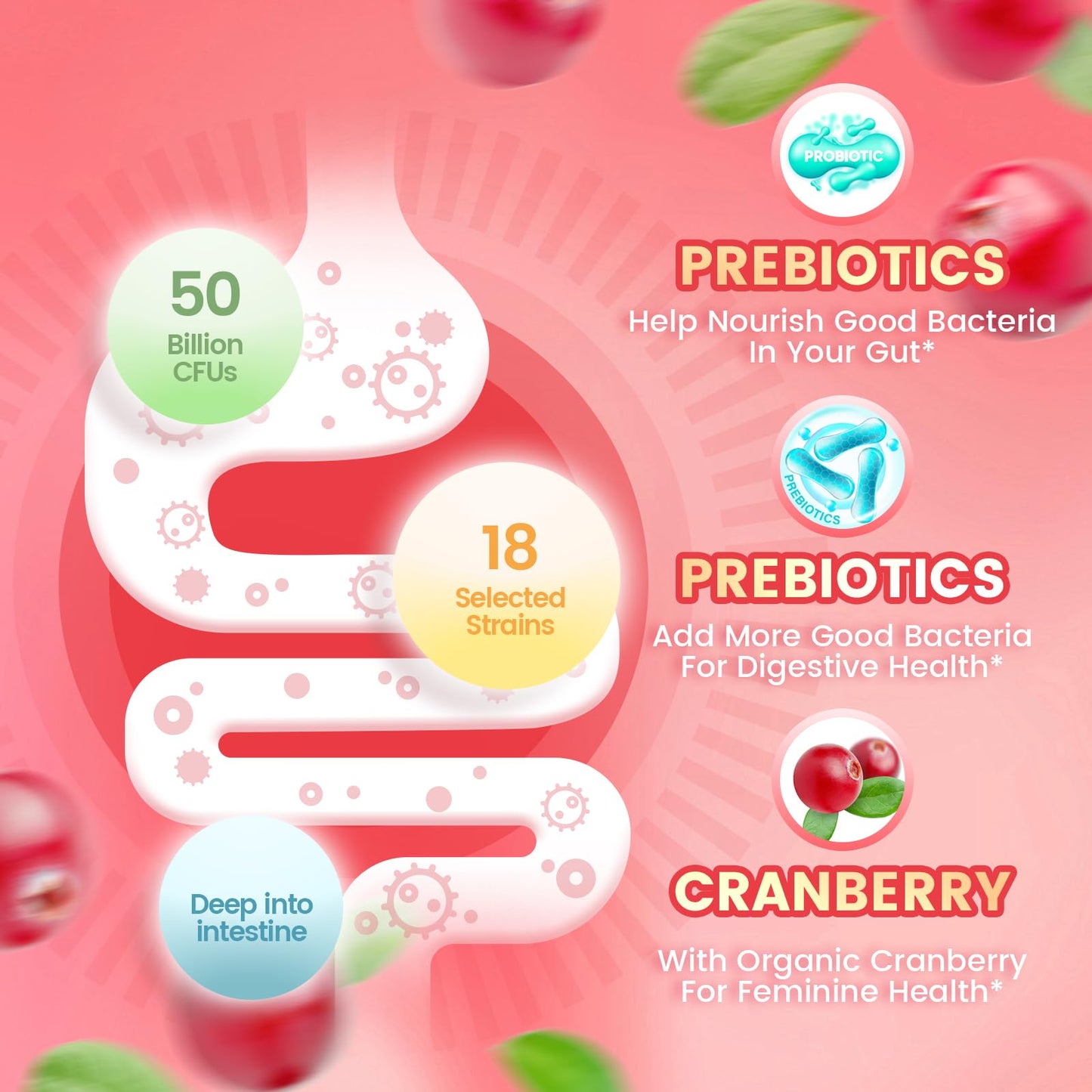 VivoNu Vaginal Probiotic for Women - Probiotic Gummies